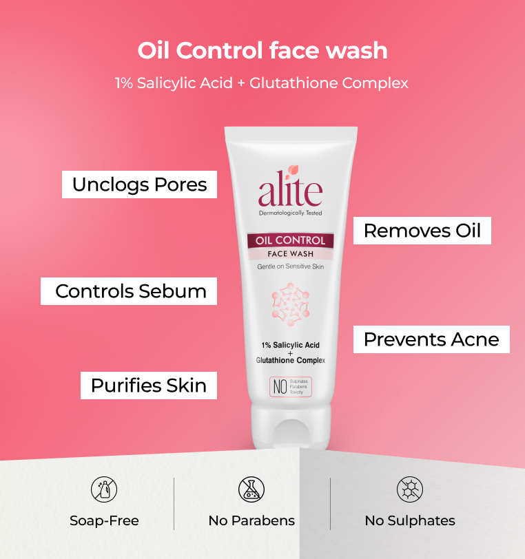 Alite Oil Control Face Wash – Acne Free, Detan & Clear Skin