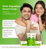 Advertisement featuring a man and woman with alite products