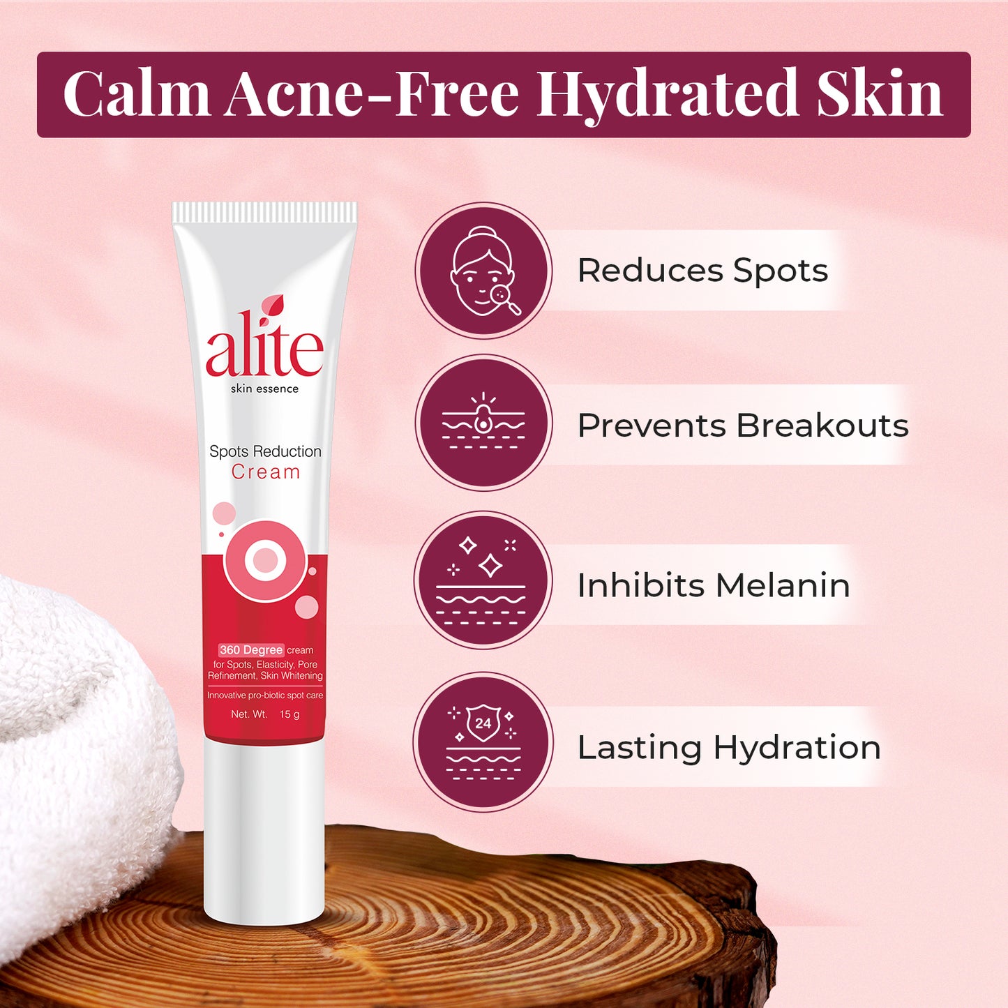 Alite Acne Control Combo - Anti Acne Gel & Dark Spot Reduction Cream