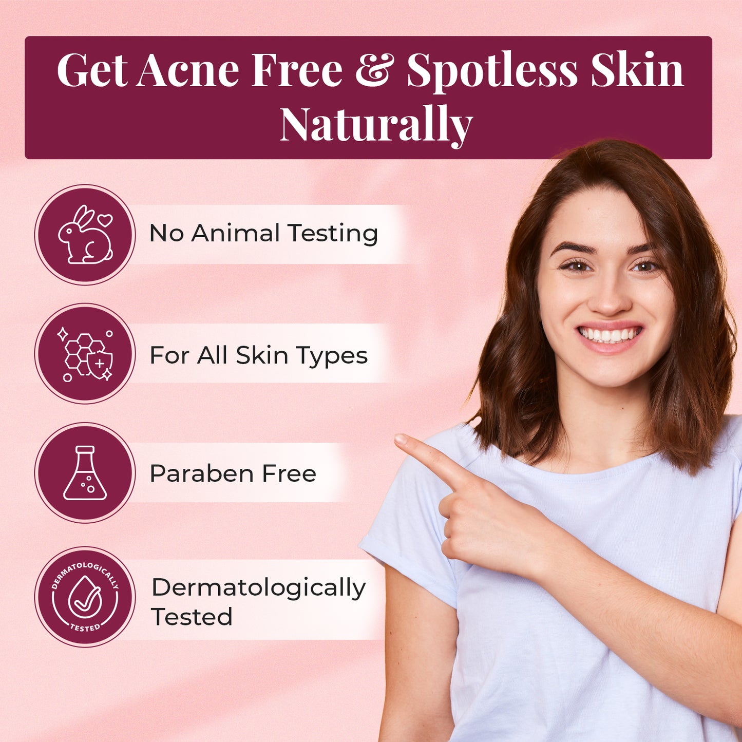 Alite Clear Skin Combo | Acne Gel 15g, Acne Soap, Charcoal Face Wash 70g - Fights Acne, Controls Oil & Purifies Skin