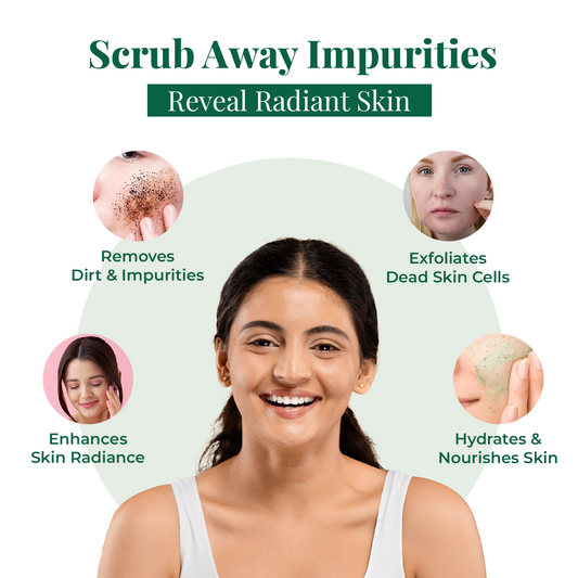 Alite Neem Glow Scrub 140gm | Radiant & Bright Skin | Complexion Boost Formula