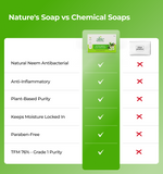 Comparison between natures soap and chemical soaps