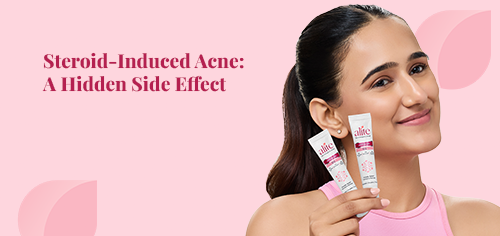 steroid-induced acne causes signs how to treat it