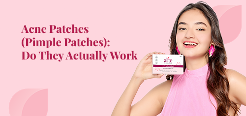 woman hold an alite anti acne soap
