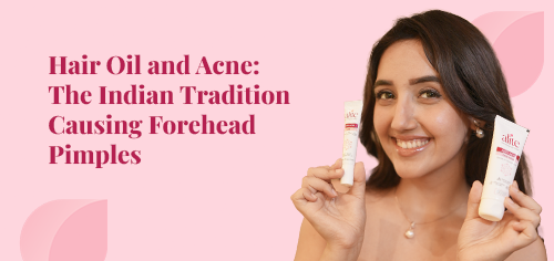 hair oil and acne
