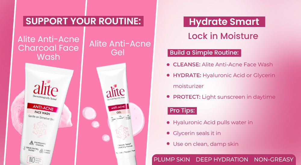 Hyaluronic Acid vs Glycerin