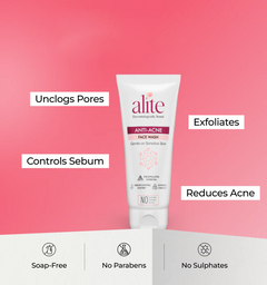 Anti-Acne Face Wash - Charcoal & Ceramide Deep Pore Cleanse Oily Skin