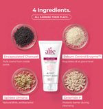 Product packaging with ingredients and benefits