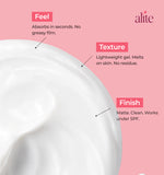 Product texture with alite branding 