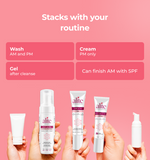 Skincare product display 