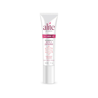 Alite Anti Acne Gel 30 gm | Fast Action on Acne, Pimples | Treats, Repairs, Prevents Acne