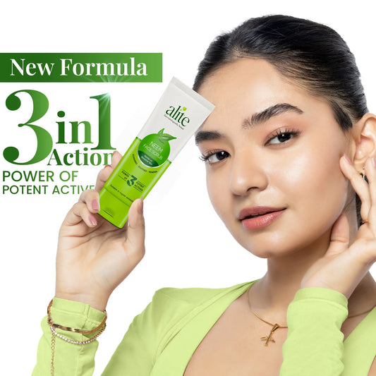 Alite Neem Glow Scrub 140gm | Radiant & Bright Skin | Complexion Boost Formula