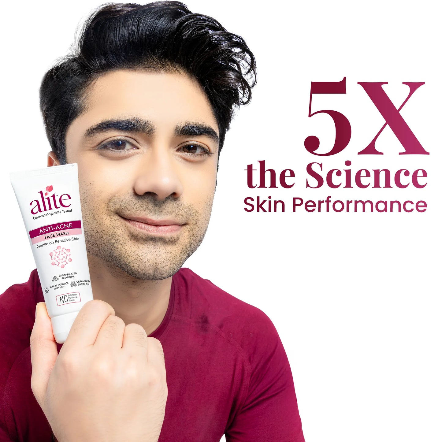Alite Anti Acne Facewash 140g - Prevent Acne Breakouts & Control Oily Skin