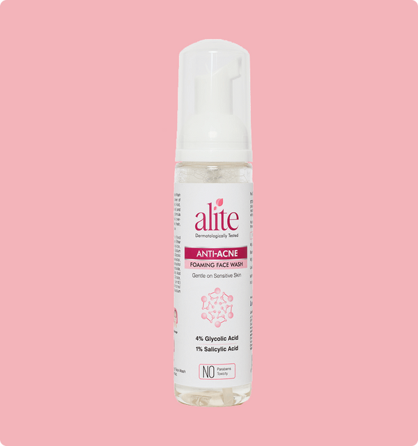 Alite Foaming Face Wash - 60ml | Clears Acne, Controls Oil, Doesn't Strip Your Skin