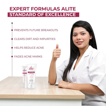 Acne-Free Glowing Combo Prevent Acne, Pimples & Control Oily Skin | Treats, Repairs, Prevents Acne