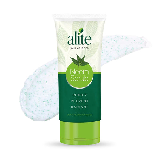 Alite Neem Glow Scrub 140gm | Radiant & Bright Skin | Complexion Boost Formula