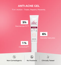 Alite Anti-Acne Gel 15gms - Treats Acne, Clears Pimples, Prevents Breakouts