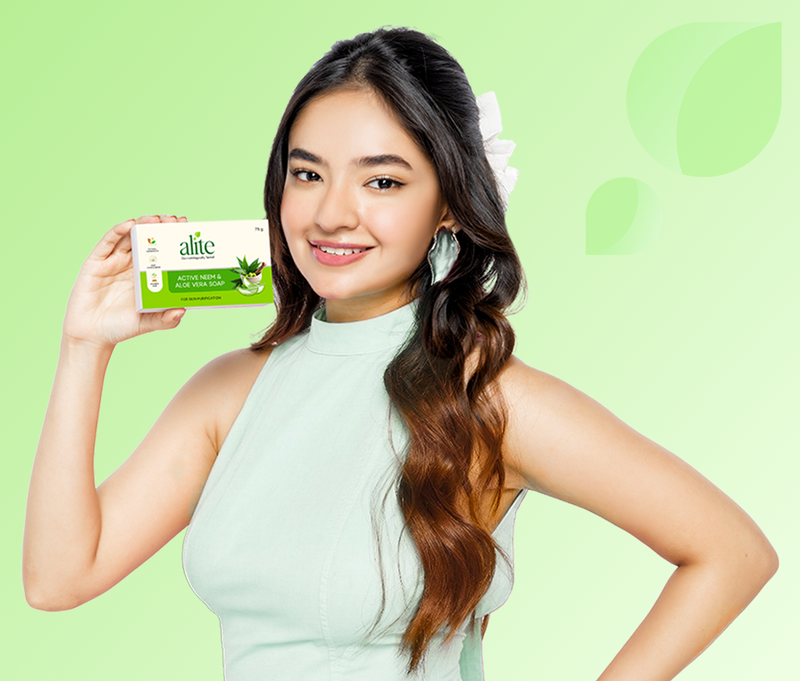 Neem & Aloe Vera Bathing Soap – Natural & Paraben-Free | Pack of 5 Benefits